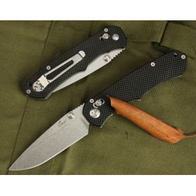 Original genuine Enlan el02b (stone wash axis lock) folding knife UDTEK01975